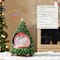 Glitzhome® 100mm Christmas Resin Lighted Musical Snowflakes Christmas Tree Waterglobe